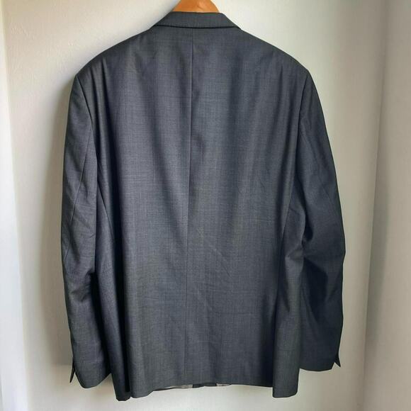 Paul Smith Reda Super 110s Wool Blazer Charcoal Gray 56 - Picture 4 of 7